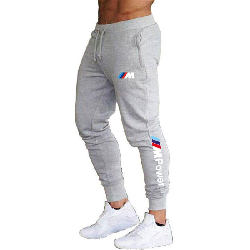 Gym Sweatpants Joggers Pants Men Casual Trousers Male Fitness Sport Workout Cotton Track Pants Autumn Winter Sportswear