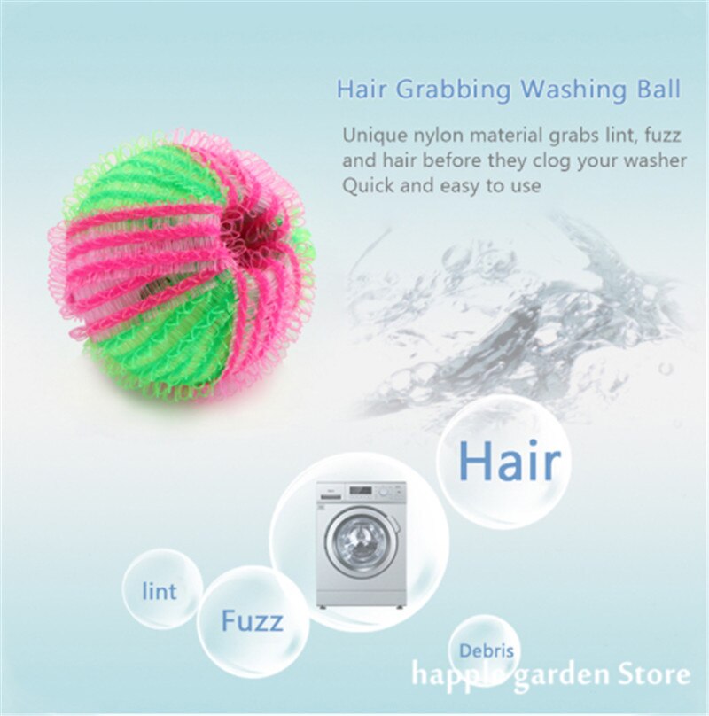 6Pcs Hair removal laundry Balls For washing machine cleaner Laundry Ball Home Wash Tool lavanderia washing balls