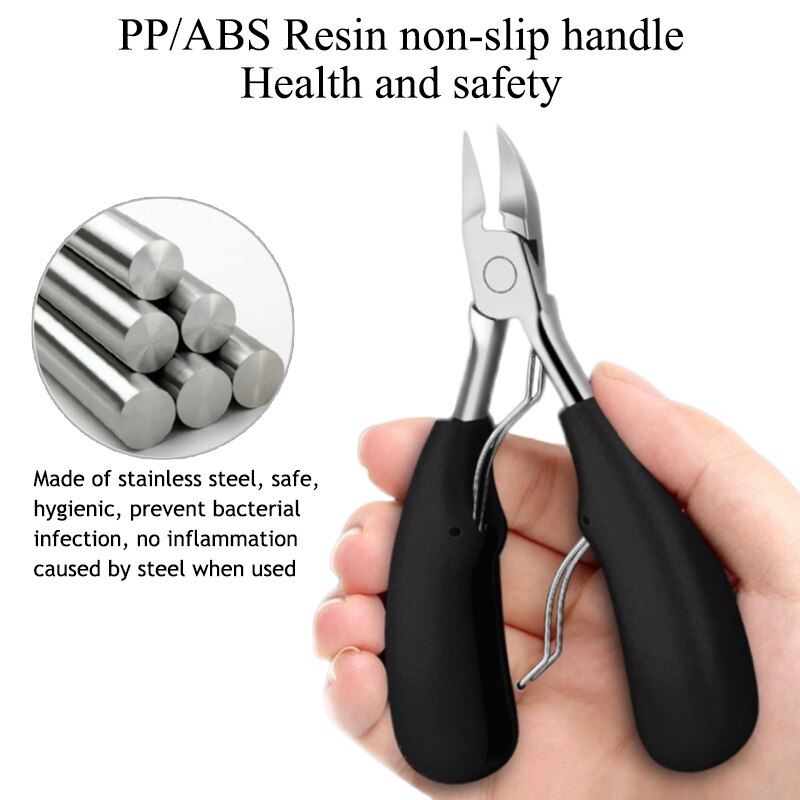 Nail Cuticle Scissors Fingernail&amp;Toenail Nail Clippers Toenails Nippers Dead Skin Remover Manicure Tool Pedicure Trimming E0002A