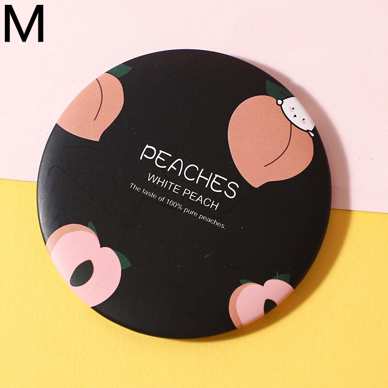 Portable Makeup Mirror Hand Mirror Mini Round Pocket Mirror Makeup Vanity Mirror Cosmetic Tool Travel Accessories: M