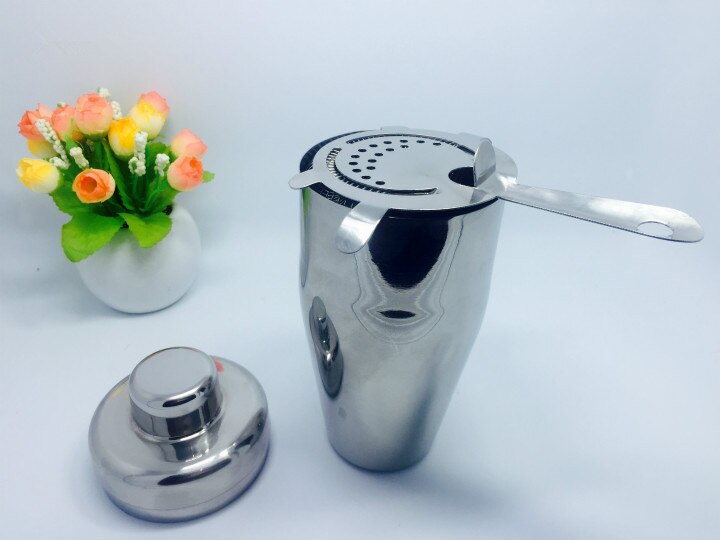 1pc baarimikko cocktail shaker baari lanka sekoitettu juoma jääsiivilä ruostumaton teräs siivilä suodatin cocktail baaritarvikkeet  ok 0427
