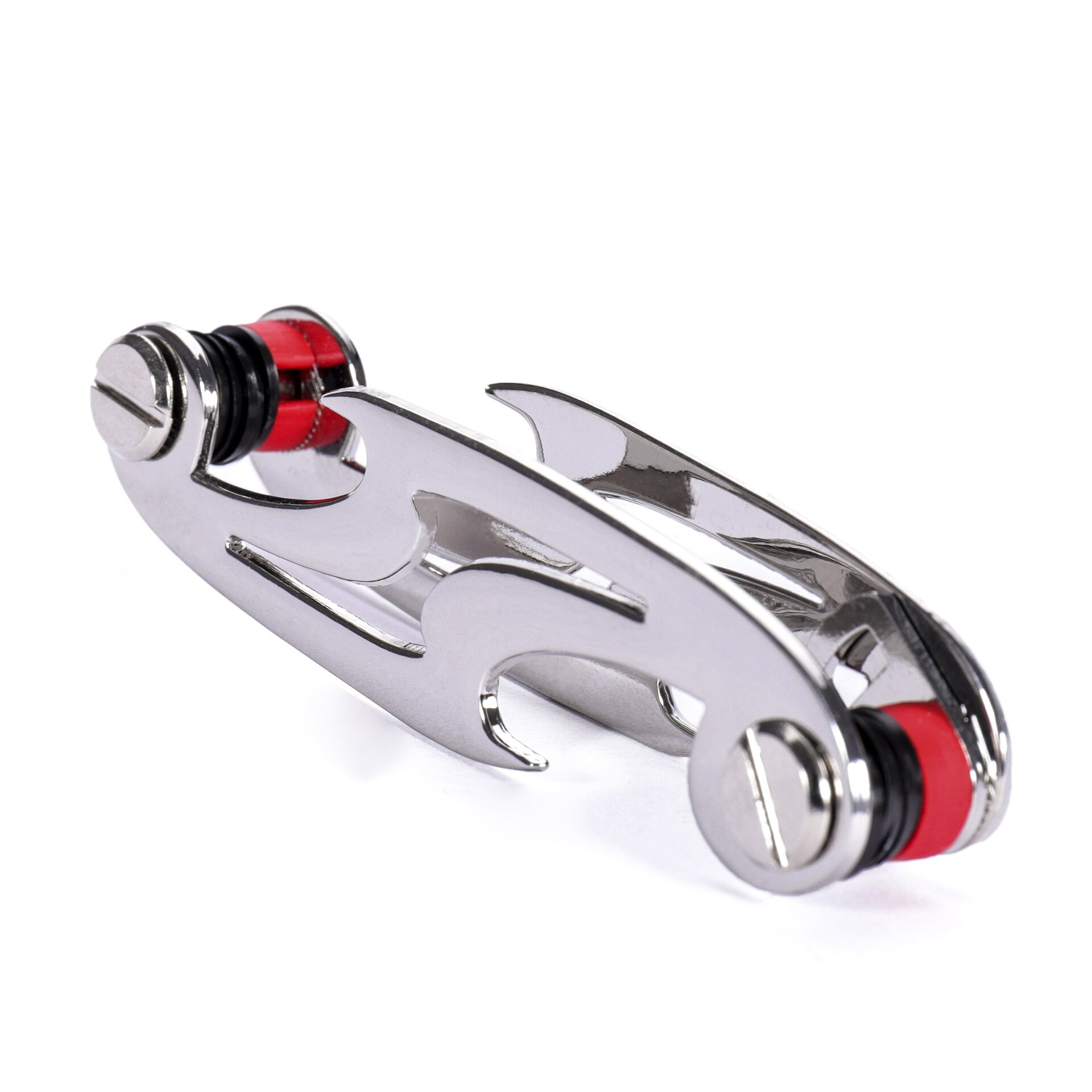 Metal chaves titular premium compacto chave organizador titular com multifunções & kit de expansão chian