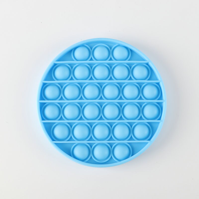 drücken blasiert Sensorischen Spielzeug Autismus Bedürfnisse Squishy Stressabbau Spielzeug Erwachsene Art Lustige Anti-betonen Zappeln Reliver betonen Spielzeug: Blau