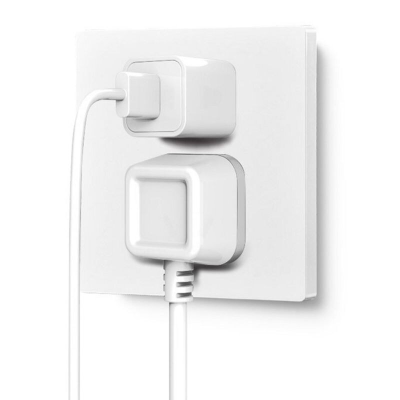 Multifunction UK 13A Wall Socket Push Button 2.1A Double USB Charging Ports Three-hole Two-hole Wall Outlet Home Power Plug