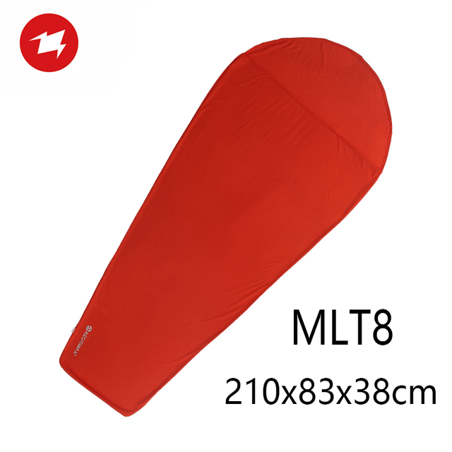 AEGISMAX-saco de dormir Thermolite, cálido, 5/8 grados Celsius, forro para acampar al aire libre, almohadilla para dormir portátil, bloqueo de temperatura: MLT8