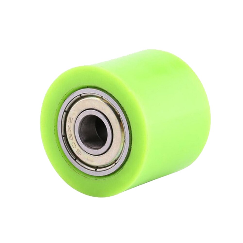 10mm kedjeolja motorcykel motocross atv kedja remskiva roller slider hjulstyrning spännare cepillo cadena motorcykel kedjeolja: Grön