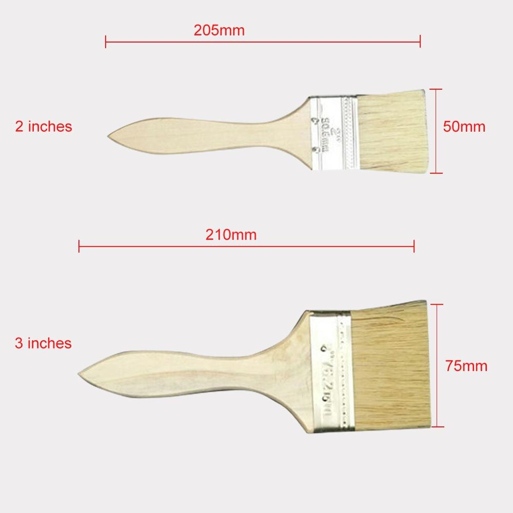 Multi-Use Thicken Wood Handle Paint Wall Brush DIY Home Painting Decorating Tool