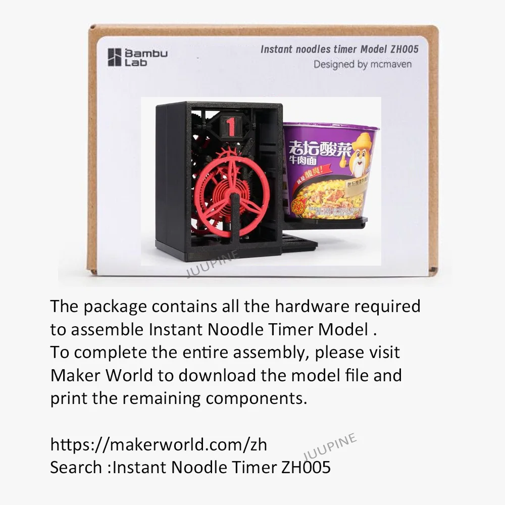 For Bambu Lab Mouse Kit Hardware Bambu Lab Wireless Mouse 002 Diy Model for Bambulab Mouse Components Kit: Orange