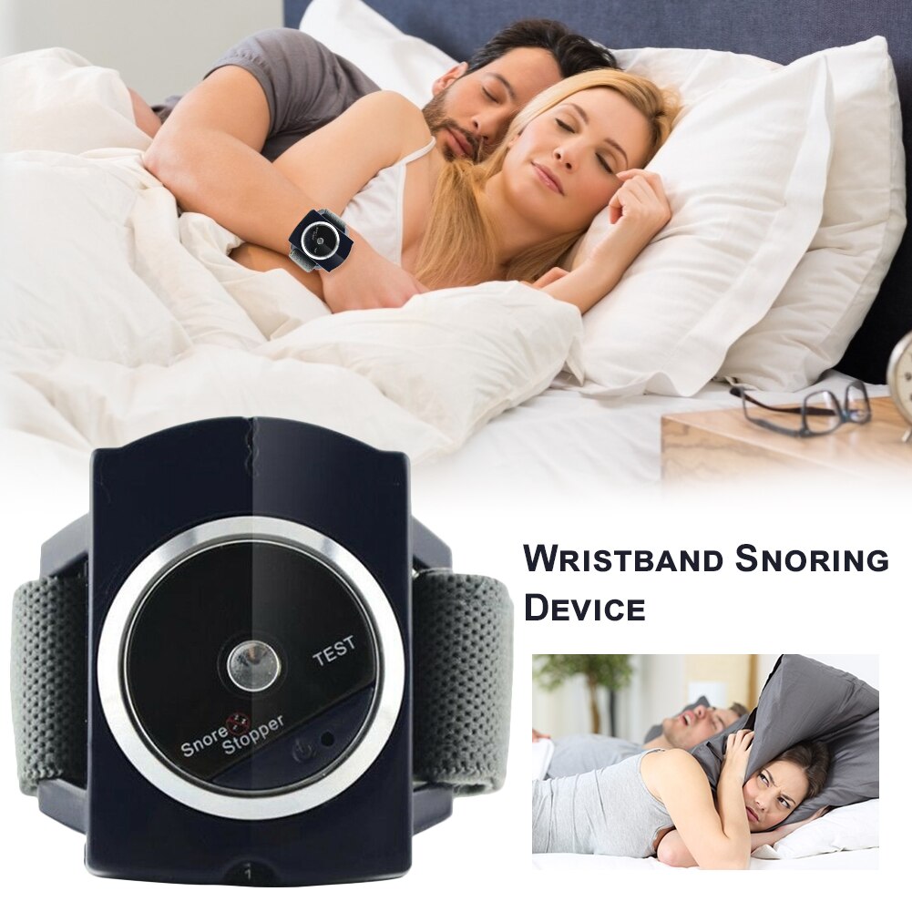 Smart Snore Stopper Polsband Horloge Slaapmiddel Voor Beste Gezondheid Slaap 1Pc Elektronische Anti Snurken Apparaat Stop Snurken Biosensor