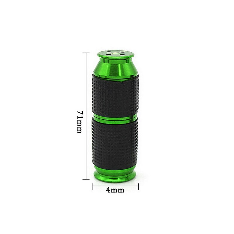 Dispensador de crema batida y Cracker, Mini agarre de goma, recipiente de Gas seguro, dispensador de batidos, crema, postres, herramientas portátiles: green
