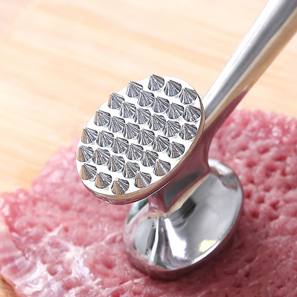 Küche doppelseitige fleischklopfer, metall fleisch Hammer, haushalt edelstahl gerollt fleisch Steak fleischklopfer
