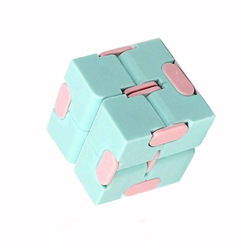 Magic Infinity Cube Hand Mini Speelgoed Vinger Anti Stress Eindeloze Kubus Blokken Voor Kinderen Kids Funny Antistress Zintuiglijke Speelgoed: H