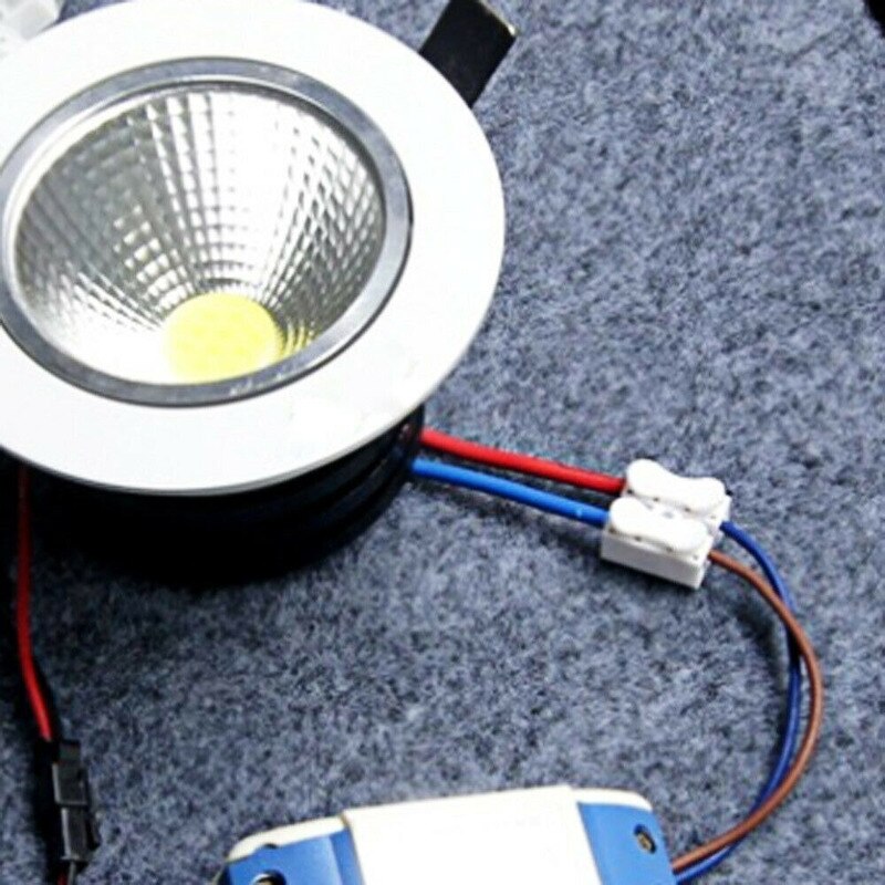 30Pcs Electrical Cable Connectors 2 Pin Quick Splice Lock Wire Terminals Connector White Prevents Wire Shorting Car Accessories