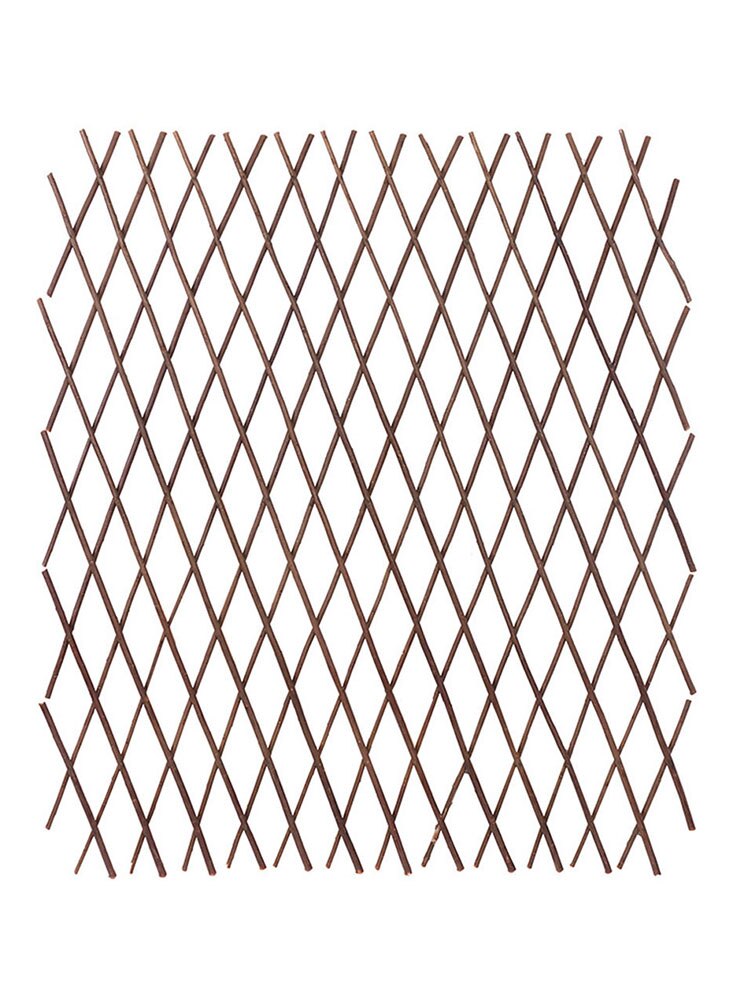 Solid Wooden Hedge Garden Decoration Screening Expanding Trellis Privacy Screen Flexible Solid Wood Outdoor Garden Fence