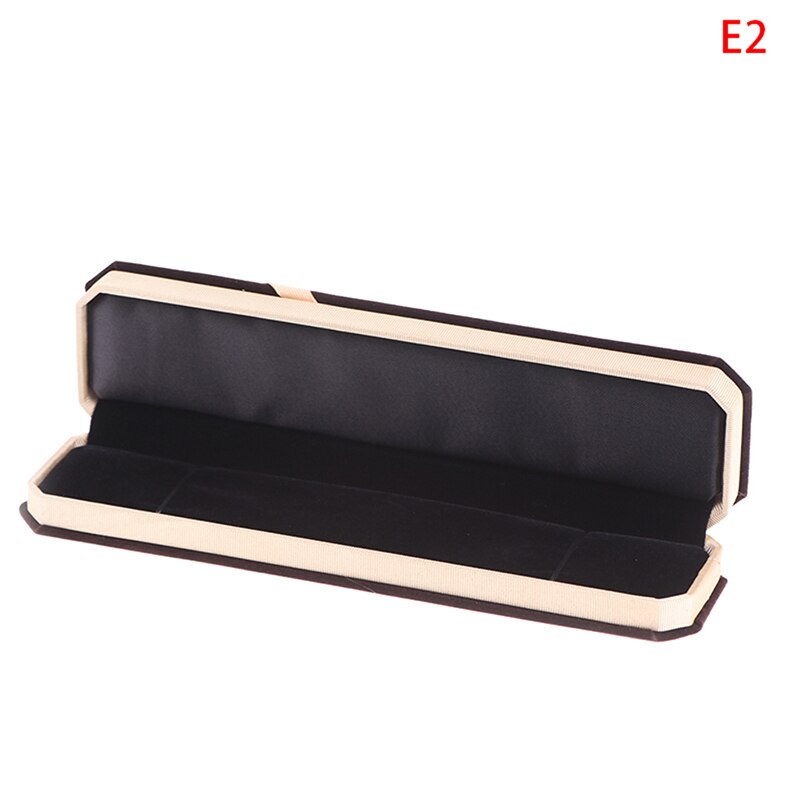Jewelry Box Packing Bags Beads Rings Earrings Bracelets Necklaces Sets Boxes for Women& MenVelvet Display Packing Jewelry: E2