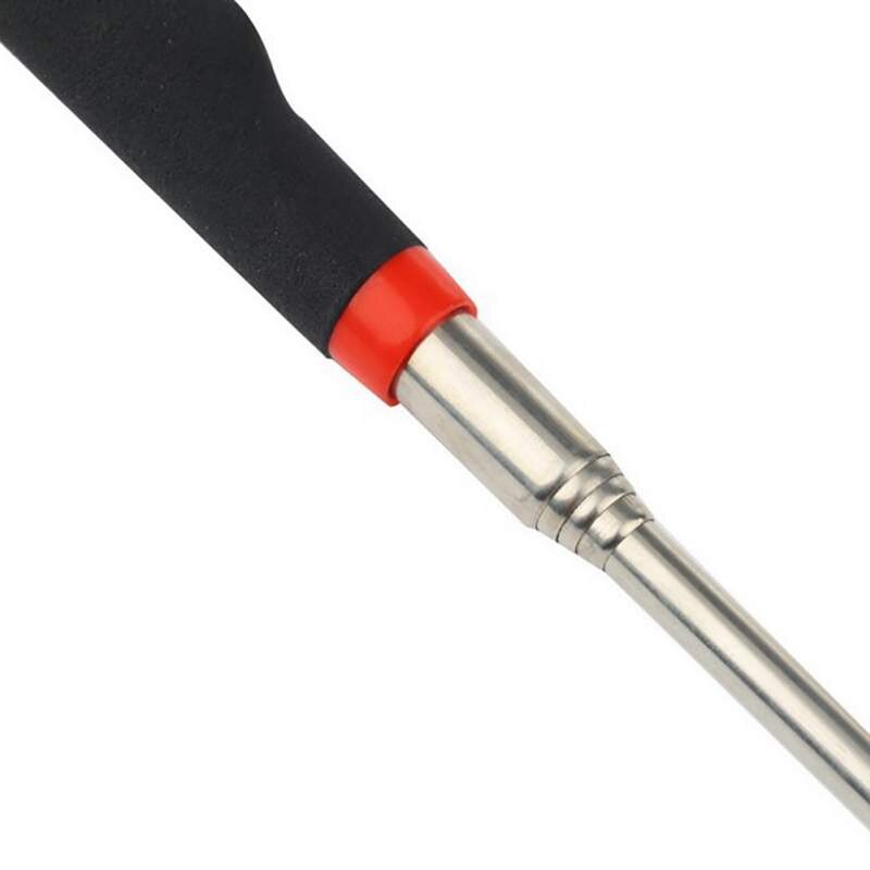 Magnetic Retractable Picker With Led Light Telescopic Magnet Suction Rod Pick-Up Tool