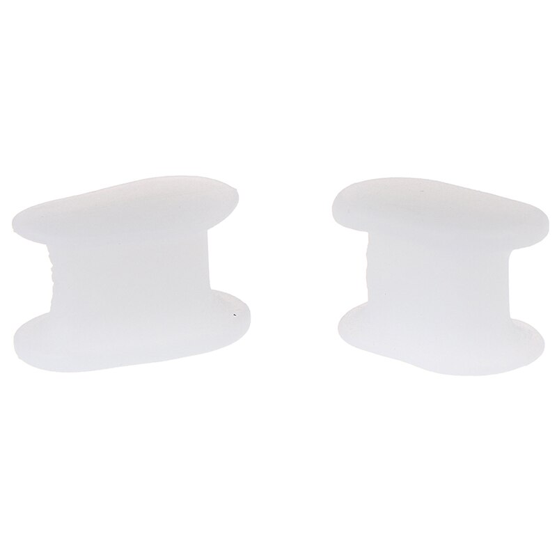 Séparateur d'oignon réutilisable en Gel blanc, 1 paire, correcteur d'orteils, extenseur