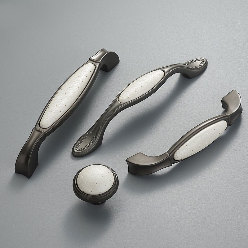 Zinc Alloy Bathroom Cabinets Vintage Furniture Handles Modern Arc Bedroom Furniture White Vintage Furniture Handles