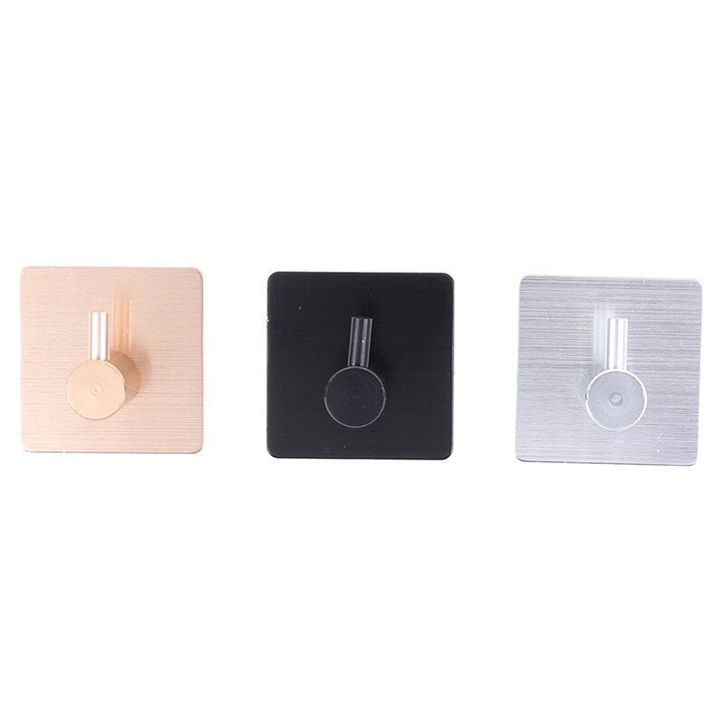 Zelfklevende keuken muur deurhaak sleutelrek keuken handdoekhouder aluminium