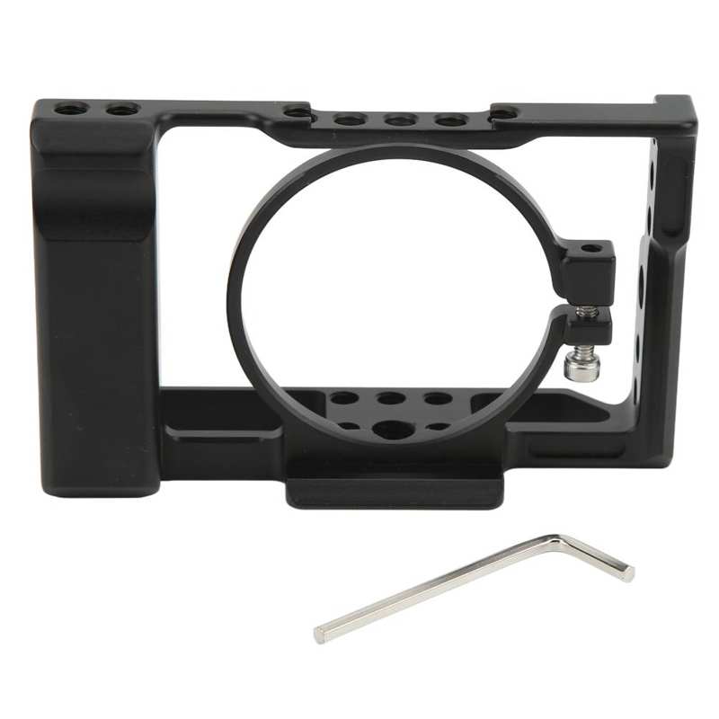 Metal Camera Cage Camera Cage 1/4 Inch Threaded Hole for Sony RX100 M6 SLR Camera