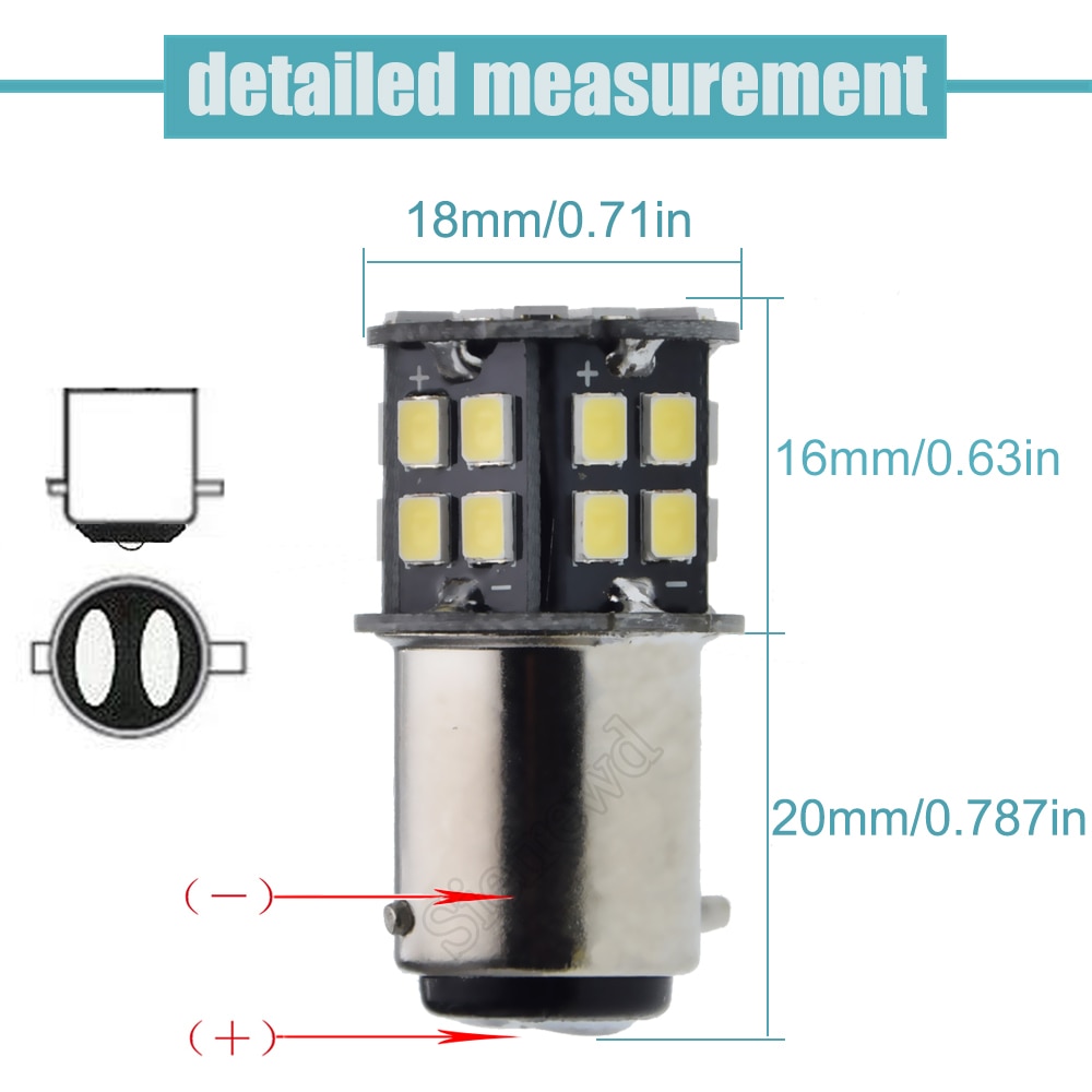 2 X LED Motorrad Scheinwerfer Rolle Birne BAX15D 6000k Licht ATV Moto Motorrad Moped Zubehör Jahrgang Schule Auto Lampe 6V 12V