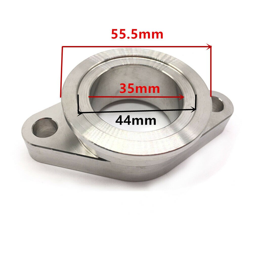 T304 Stainless Steel Tial 38mm 2 bolt to For MVS vband Wastegate Adapter Flange