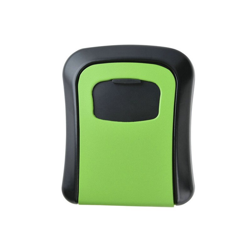 EGFirtor Smart Code Password Key Lock Box Storage Key Wall Mounted Key Safe Box Waterproof Outdoor Keybox 4 Digits Passwords: Green