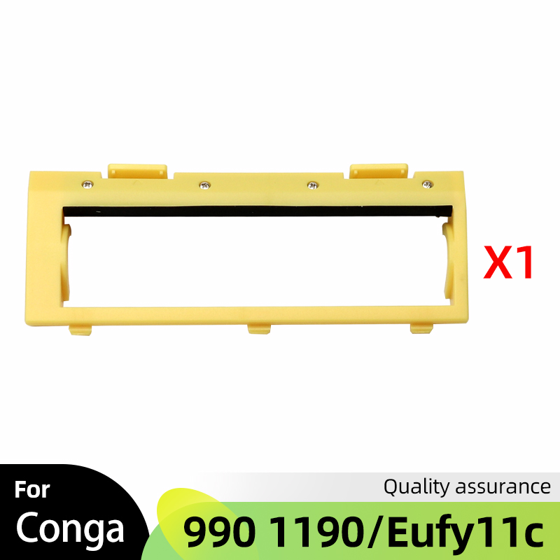 For Cecotec Conga Excellence 990 Conga 1190, Eufy RoboVac 11 11C, Ecovacs N79S Spare Parts Main Side Brush Hepa Filter Accessory: Clear