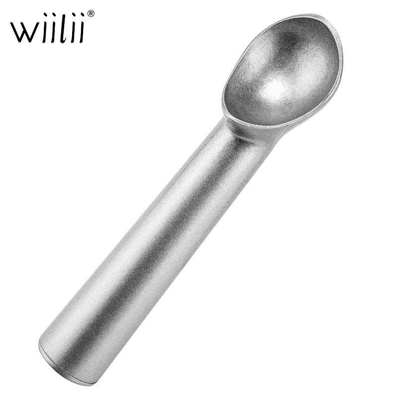 Wiilii Long Handle Ice Cream Scoop Stainless Steel Ice Cream Scooper For Hard Ice Cream Dishwasher Safe Spade Kitchen Tools