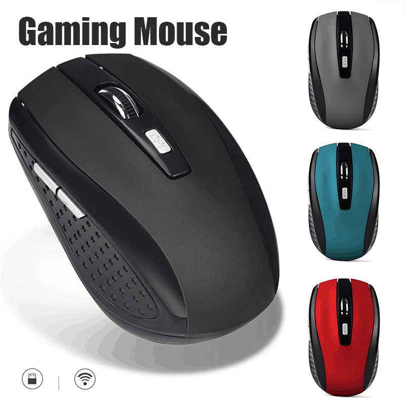 Wireless Mouse USB Mouse Silent Ergonomic Mouse Optical Mause Gaming Noiseless Mice For PC Laptop Computer Mouse 2.4GHz 1200DPI