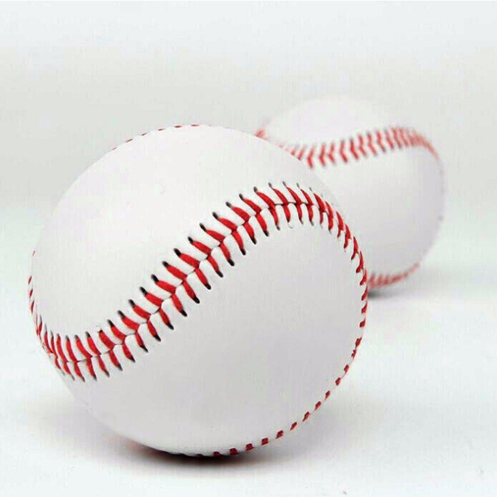 Universal 9# Handmade Baseballs PVC&PU Upper Hard&Soft Baseball Balls Softball Ball Training Exercise Baseball Balls Sales