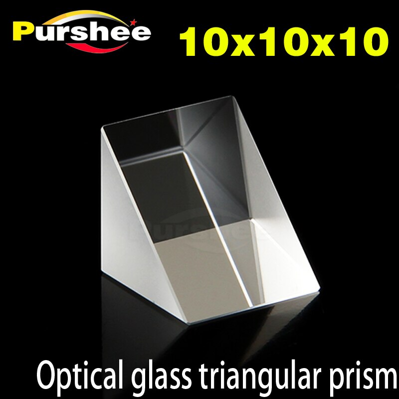 Optical glass triangular prism(10x10x10mm)