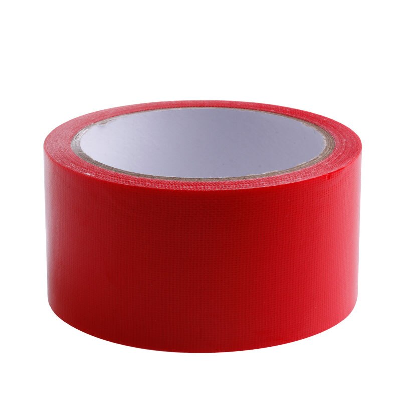 10M x 50mm Waterproof Sticky Adhesive Cloth Duct Tape Roll Craft Repair 8 Color: Red