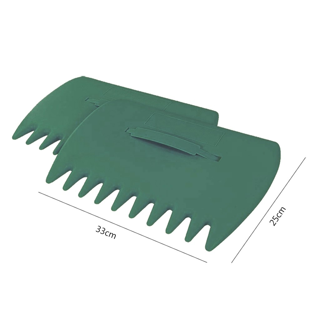 Paire de feuilles collecteur de poche pinces feuilles jardin nettoyage pelle jardin Pick outil déchets pince feuilles vers le haut outil de nettoyage # j3s
