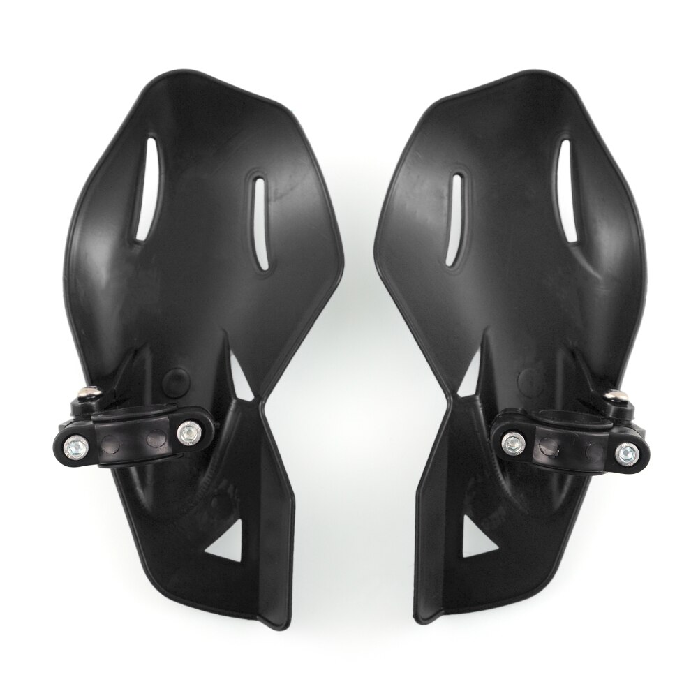 Universal motorcykel handskydd motorcykel motocross 22mm 7/8 '' atv dirt bike handskydd cruiser chopper skoter handskydd: Svart