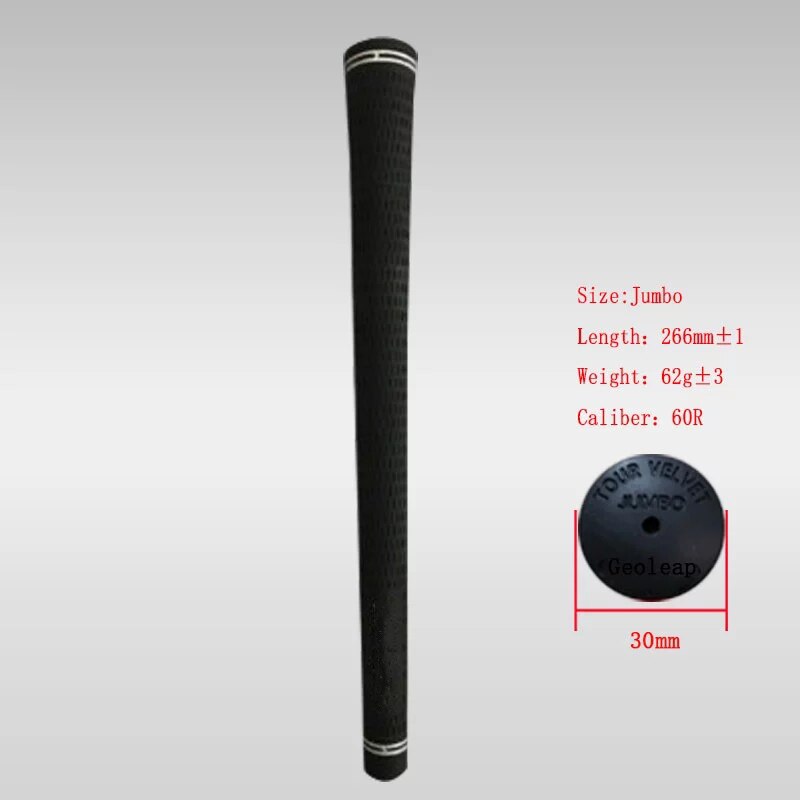 Golf Grip Soft Rubber Golf Club Grips Standard/Midsize/Jumbo/10-20/Pieces Per Batch: 20pc   Jumbo size