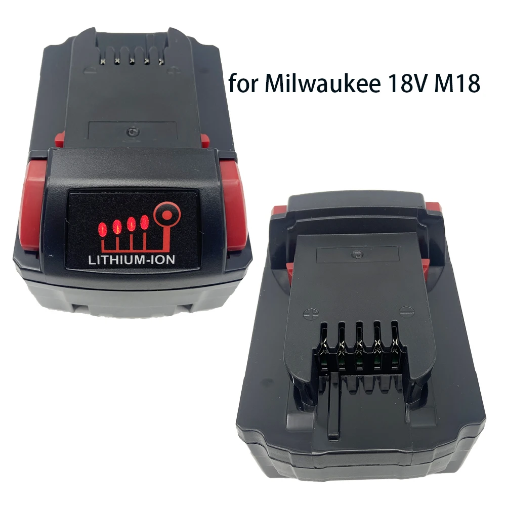 For Milwaukee M18 18V 12000mAh 18650 Lithium Replacement Battery For Milwaukee 48-11-1860 48-11-1850 48-11-1840 Battery