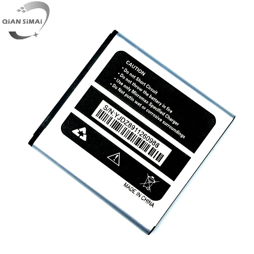 Micromax – batterie Li-ion D303 1300mAh, pour téléphone portable, avec Code de suivi,