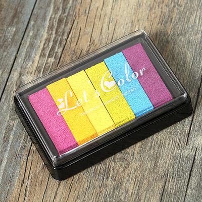 Jamie Notes Color Ink Pad Multicolour Inkpad Stamp... – Grandado