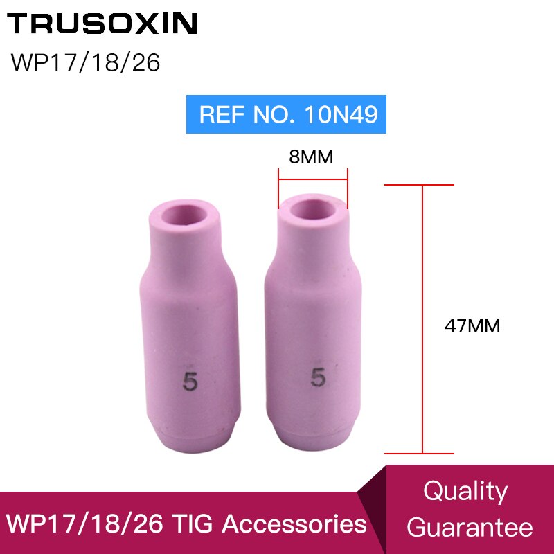 Welding Tools TIG Welding Machine Accessories/Consumables Porcelain WP26 17 18 Torch Shield Cups Nozzles