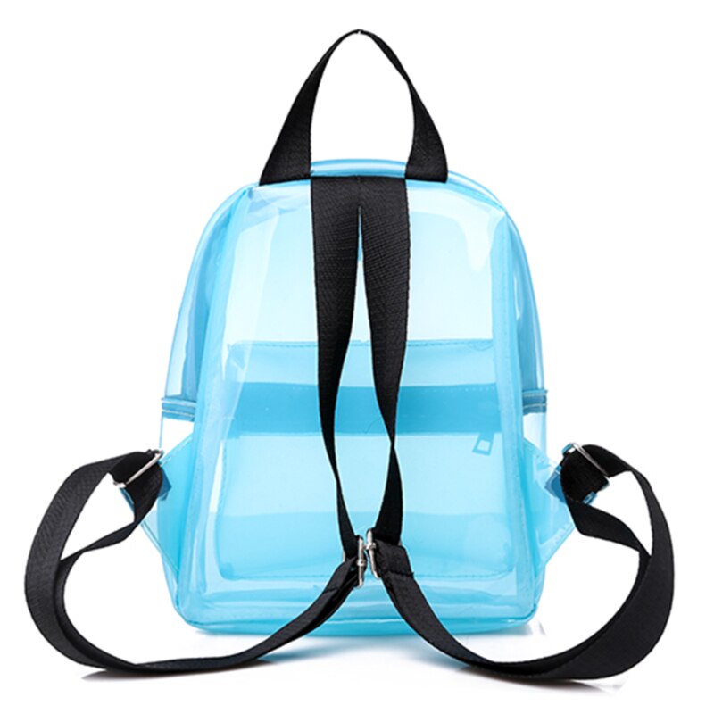 Zomer Mode Vrouwen Rugzak Transparant Student Tassen Clear Veelzijdige Rugzakken Vrouwen Waterdichte Pvc Reistassen