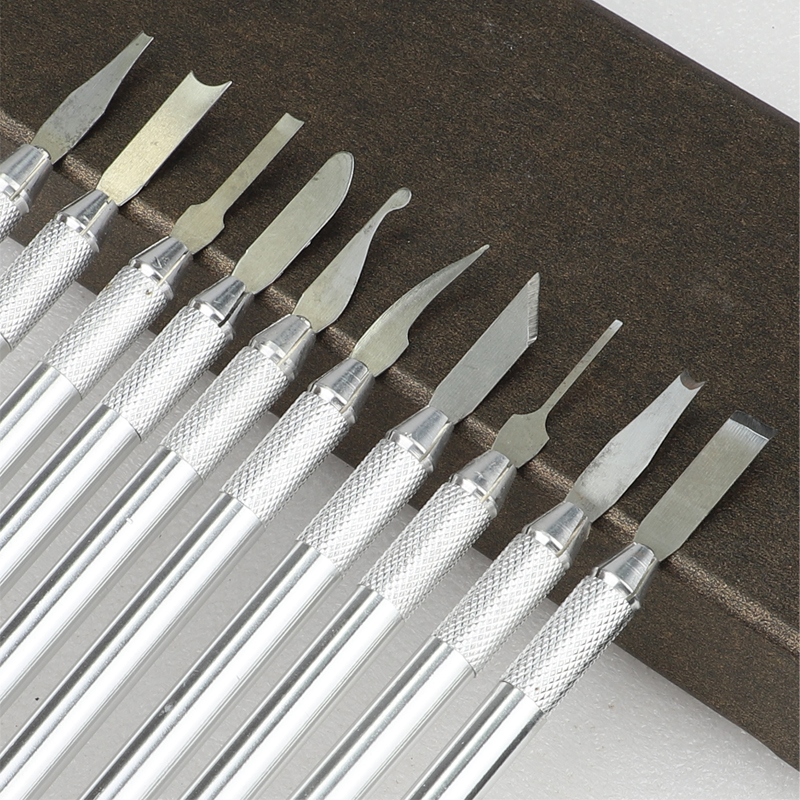 10 Pcs carving wax tools Wax Carving Knife Kit Sculpture Blade Wax Pottery Clay Sculpting Carving Modeling Tool Jewelry Tools