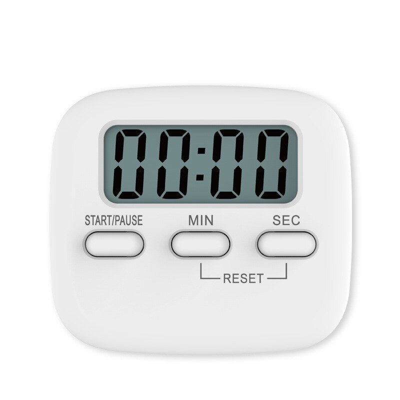 Super Thin LCD Digital Screen Kitchen Timer Durable Minuteur Cuisine Cooking Timer Count Up Countdown Magnet Alarm: 02