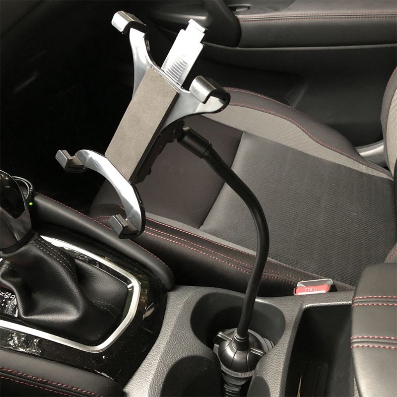 Col de cygne-berceau de voiture, support support de verre, réglable et Flexible pour tablette de 7 à 12 pouces W91A