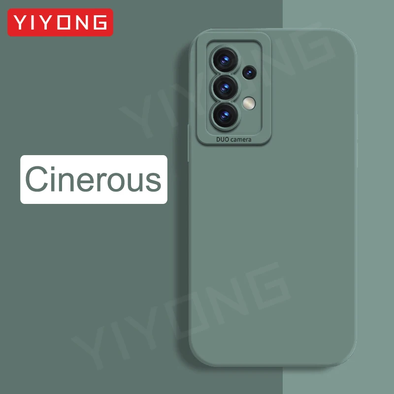 For Samsung A52 A53 Case YIYONG Original Liquid Silicone Soft Cover For Samsung Galaxy A52 s A52s A55 A54 5G A 52 53 Phone Cases