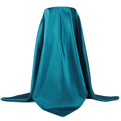 Foulard carré en Satin pour femmes, voile de luxe en Satin, grande taille, foulard de tête musulman, 90x90cm, tendance automne-hiver: 900812