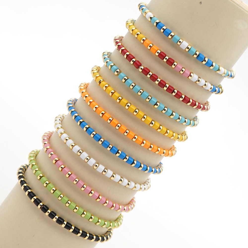 ! ! Pulseras de azulejo esmaltado estilo bohemio de Shinus para Mujer