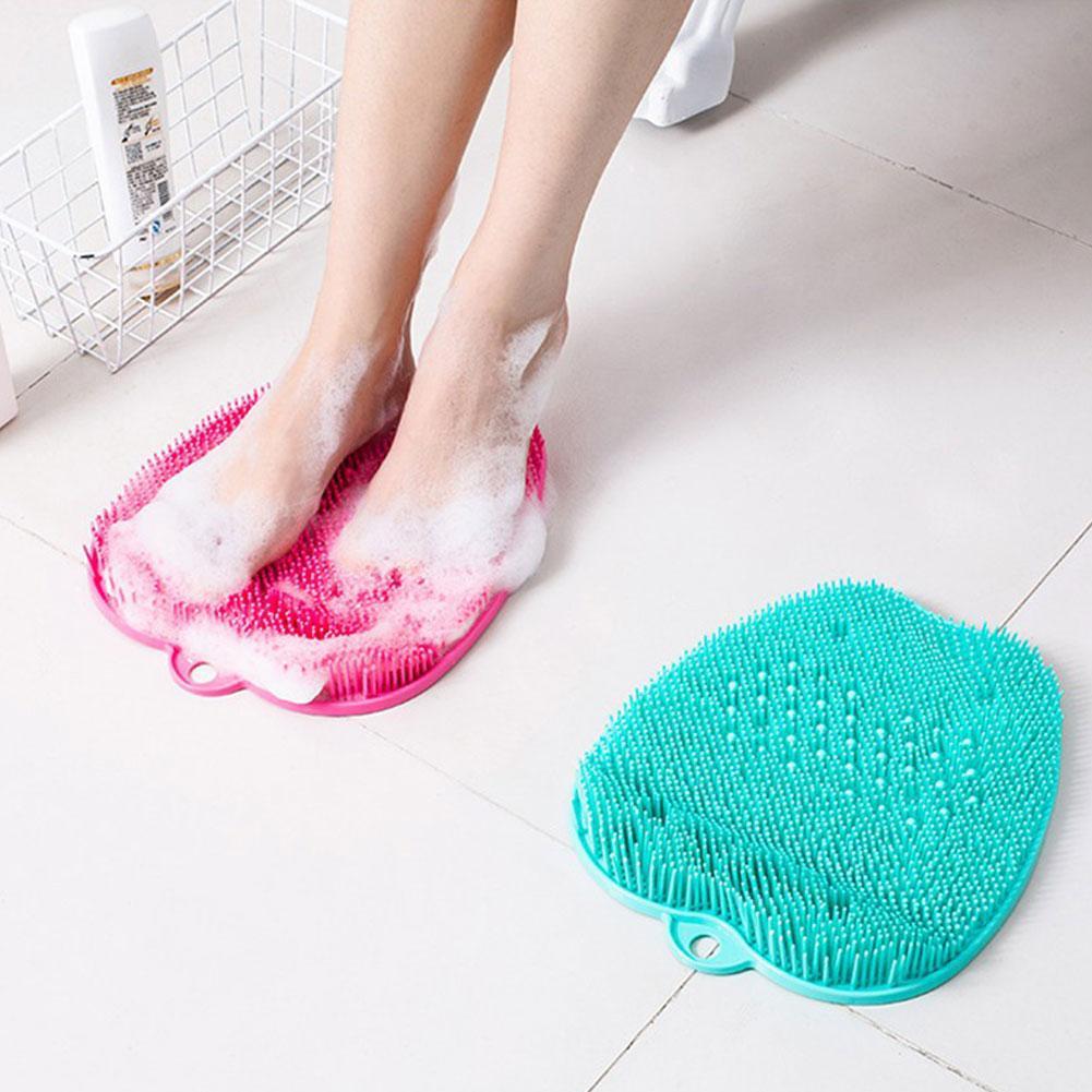 Foot Care Shower Feet Foot Cleaner Scrubber Washer Brush Remove Dead Skin Massage Feet Washbrush for Feet Household Bathroom