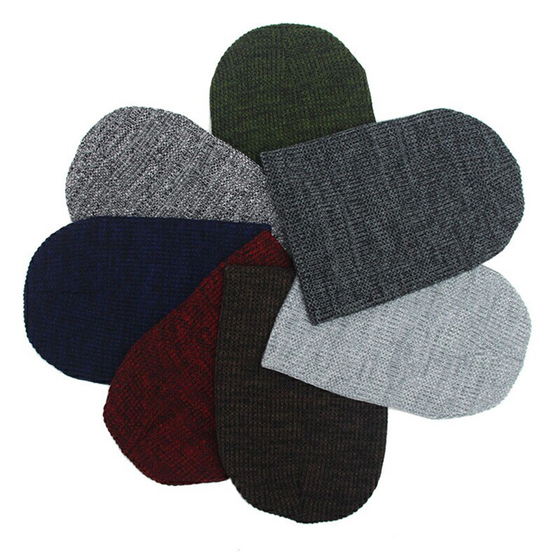 14 Color Unisex Sports Cap Running Cap Men Women Beanies Stripe Knitted Hip Hop Hat Male Female Warm Winter Fitness Jogging Caps