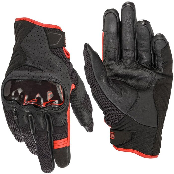 Alpine Marquez SMX-1 Air V2 Vented Motorbike Leather Motorcycle Glove Motocross Riding Gloves: 93 / M